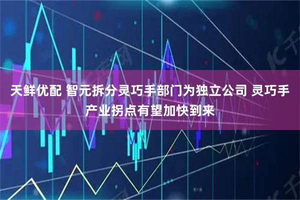 天鲜优配 智元拆分灵巧手部门为独立公司 灵巧手产业拐点有望加快到来