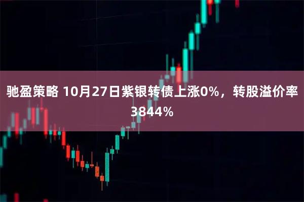 驰盈策略 10月27日紫银转债上涨0%，转股溢价率3844%